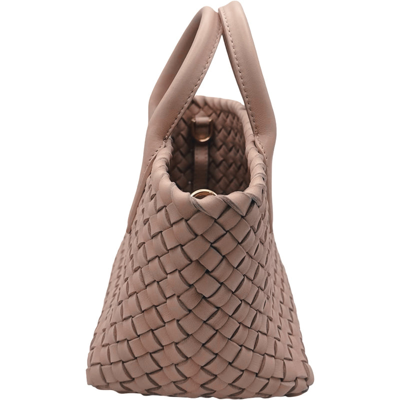 ボッテガ・ヴェネタ BOTTEGA VENETA ミニ カバ 781670 ピンク ゴールド