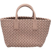 ボッテガ・ヴェネタ BOTTEGA VENETA ミニ カバ 781670 ピンク ゴールド金具 レザー レディース ショルダーバッグ