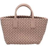 ボッテガ・ヴェネタ BOTTEGA VENETA ミニ カバ 781670 ピンク ゴールド金具 レザー レディース ショルダーバッグ