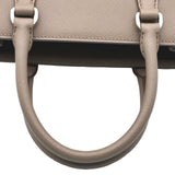 プラダ PRADA ガレリア ミニ 1BA296 ベージュ シルバー金具 サフィアーノレザー レディース ハンドバッグ