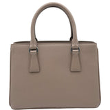 プラダ PRADA ガレリア ミニ 1BA296 ベージュ シルバー金具 サフィアーノレザー レディース ハンドバッグ