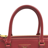 プラダ PRADA ガレリア ミディアム　 1BA863 レッド サフィアーノレザー レディース ショルダーバッグ