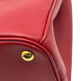 プラダ PRADA ガレリア ミディアム　 1BA863 レッド サフィアーノレザー レディース ショルダーバッグ
