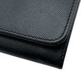 プラダ PRADA ロングウォレット 1M1132 ブラック サフィアーノレザー レディース 長財布