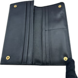 プラダ PRADA ロングウォレット 1M1132 ブラック サフィアーノレザー レディース 長財布