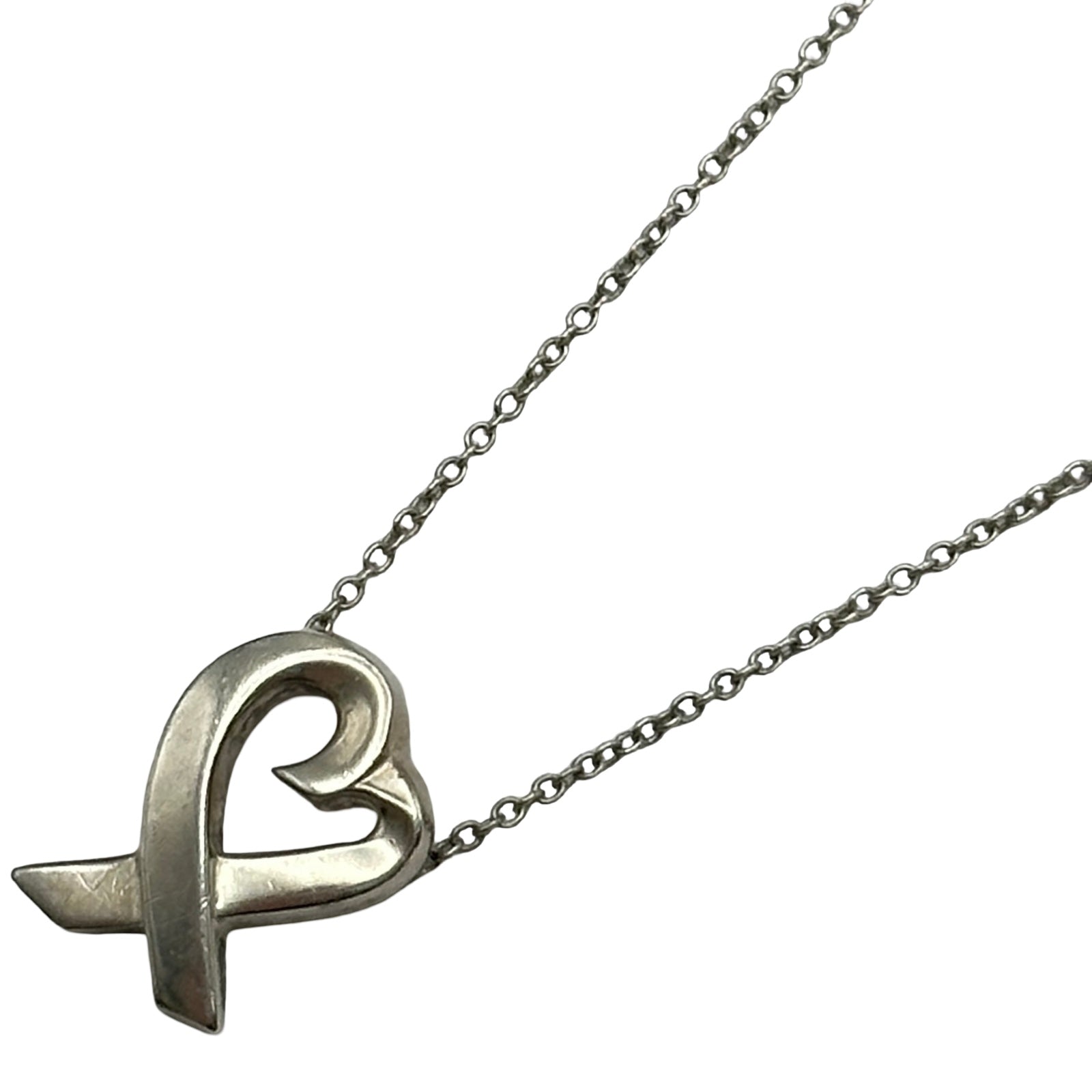 ティファニー TIFFANY＆CO ラビングハートネックレス シルバー 925