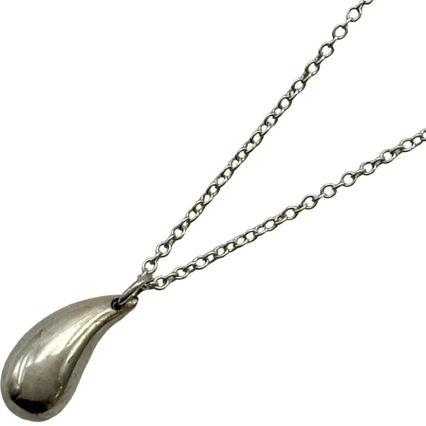 ティファニー ネックレス ティアドロップ シルバー925 全長41cm 涙 ティファニー TIFFANY＆CO ティアドロップネックレス シルバー 925
