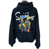 バレンシアガ BALENCIAGA ×THE SIMPSONS ボンバージャケット 657115 ブラック コットン メンズ その他アウター