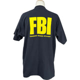 バレンシアガ BALENCIAGA FBIリバーシブルロゴシャツ 681467 ネイビー コットン メンズ 半袖Ｔシャツ
