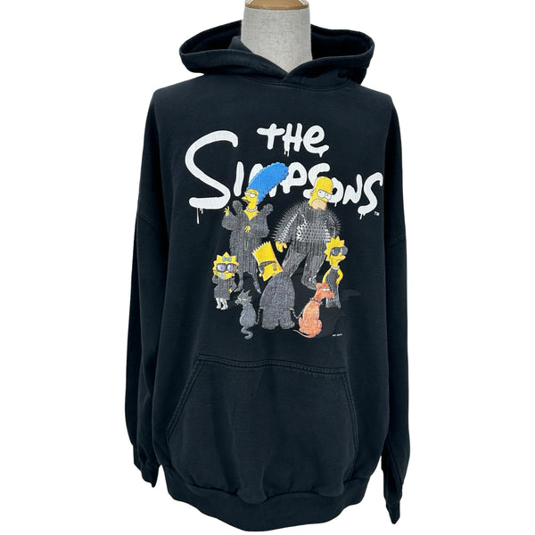 バレンシアガ BALENCIAGA ×The Simpsons ロゴプリントプルオーバー