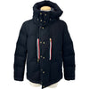 モンクレールガムブルー MONCLER GAMME BLEU ウール混ダウンジャケット ネイビー ポリエステル メンズ ダウンジャケット