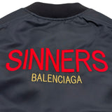 バレンシアガ BALENCIAGA SINNER MA ブルゾン 486241 ブラック ナイロン レディース ブルゾン