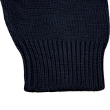バレンシアガ BALENCIAGA カレッジロゴクルーネックニットセーター 675267 ネイビー コットン メンズ セーター