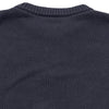 バレンシアガ BALENCIAGA カレッジロゴクルーネックニットセーター 675267 ネイビー コットン メンズ セーター