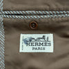 エルメス HERMES ウールヘリンボーンジャケット ブラウン ウール メンズ テーラードジャケット