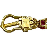 ルビーブレスレット ゴールド K18 ルビー ジュエリー