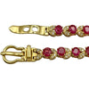 ルビーブレスレット ゴールド K18 ルビー ジュエリー