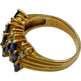 サファイアリング ゴールド K18 サファイア ジュエリー