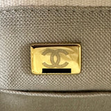 シャネル CHANEL ドーヴィル スモールショッピングバッグ AS3257 ホワイト ゴールド金具 コットンファイバー レディース トートバッグ