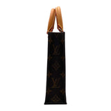 ルイ・ヴィトン LOUIS VUITTON プティット・サックプラ M81295 ブラウン モノグラムキャンバス/レザー レディース ショルダーバッグ