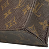 ルイ・ヴィトン LOUIS VUITTON プティット・サックプラ M81295 ブラウン モノグラムキャンバス/レザー レディース ショルダーバッグ