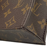 ルイ・ヴィトン LOUIS VUITTON プティット・サックプラ M81295 ブラウン モノグラムキャンバス/レザー レディース ショルダーバッグ
