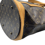 ルイ・ヴィトン LOUIS VUITTON バケットGM M42236 ブラウン モノグラム レディース トートバッグ