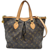 ルイ・ヴィトン LOUIS VUITTON パレルモPM M40145 ブラウン モノグラム・キャンバス レディース ショルダーバッグ
