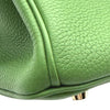 エルメス HERMES バーキン30 B刻 ヴェールユッカ ゴールド金具 トゴ レディース ハンドバッグ