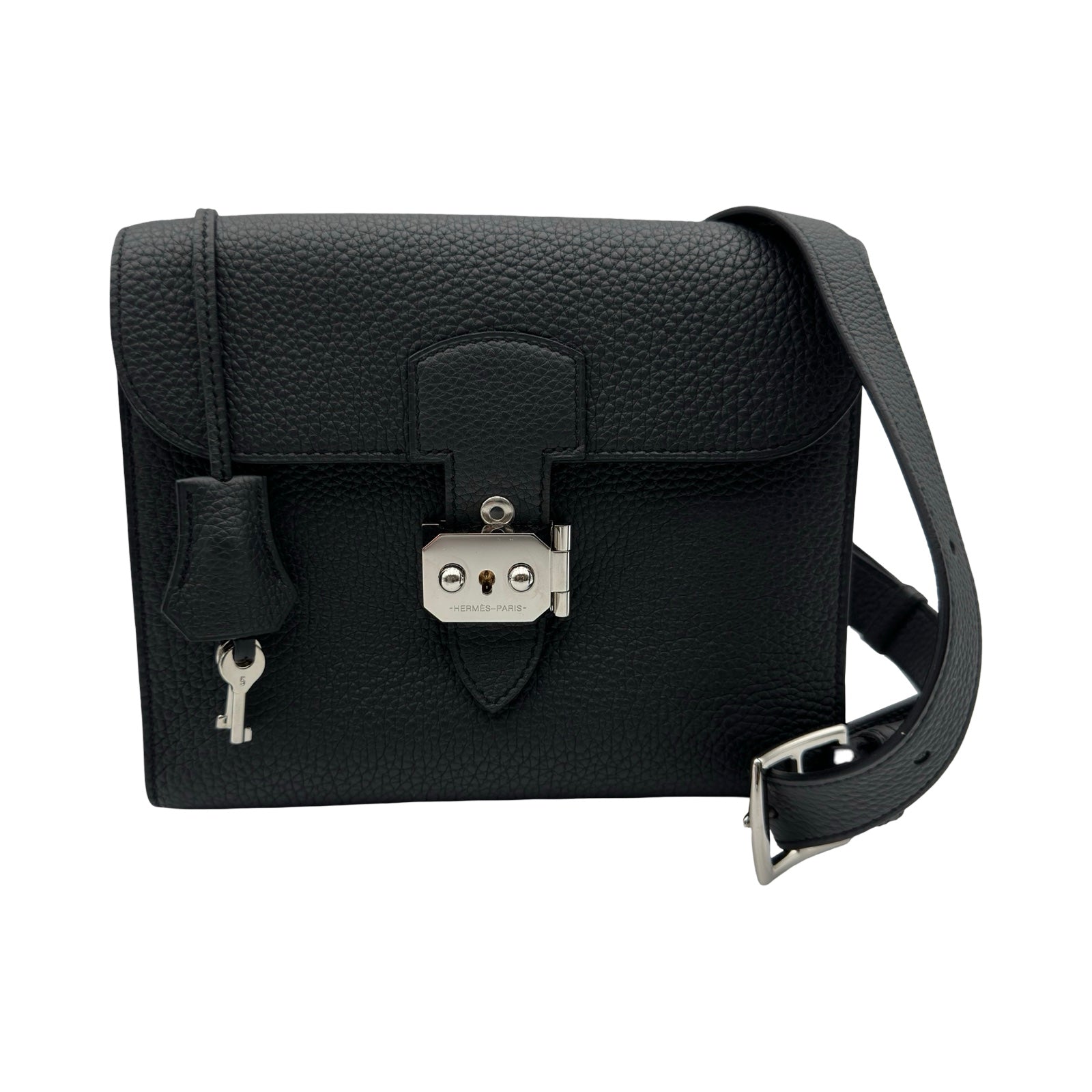 エルメス HERMES サックアデペッシュ21 B刻 ブロン シルバー金具 トリヨンクレマンス メンズ ショルダーバッグ エルメス HERMES サックアデペッシュ21 B刻 ブロン シルバー金具