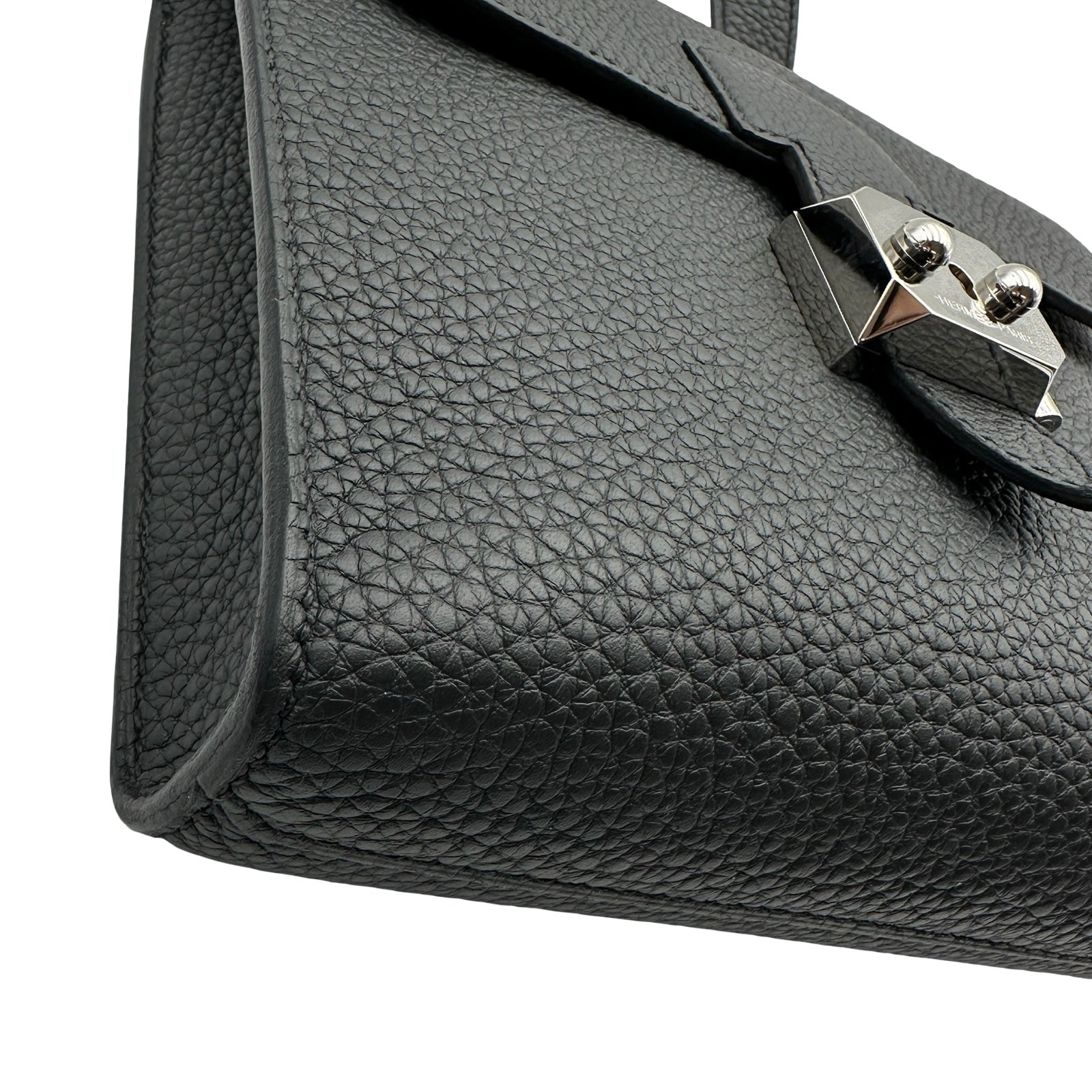 エルメス HERMES サックアデペッシュ21 B刻 ブロン シルバー金具