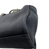 シャネル CHANEL ドーヴィル スモールショッピングバック AS3257 ブラック シルバー金具 コットンファイバー レディース トートバッグ