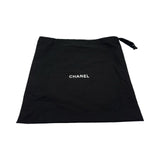 シャネル CHANEL ドーヴィル スモールショッピングバック AS3257 ブラック シルバー金具 コットンファイバー レディース トートバッグ