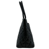 シャネル CHANEL 復刻トート A01804 6番台 ブラック シルバー金具 キャビアスキン レディース ハンドバッグ