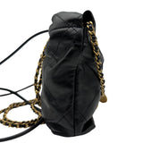 シャネル CHANEL CHANEL22 ミニバッグ AS3980 ブラック カーフスキン レディース ショルダーバッグ