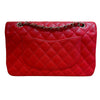 シャネル CHANEL マトラッセ25 A01112 26番台 レッド ゴールド金具 キャビアスキン レディース ショルダーバッグ