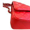 シャネル CHANEL マトラッセ25 A01112 26番台 レッド ゴールド金具 キャビアスキン レディース ショルダーバッグ