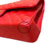 シャネル CHANEL マトラッセ25 A01112 26番台 レッド ゴールド金具 キャビアスキン レディース ショルダーバッグ