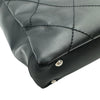 シャネル CHANEL パリビアリッツトートPM A34208 16番台 ブラック シルバー金具 コーティングキャンバス レディース トートバッグ
