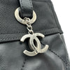 シャネル CHANEL パリビアリッツトートPM A34208 16番台 ブラック シルバー金具 コーティングキャンバス レディース トートバッグ