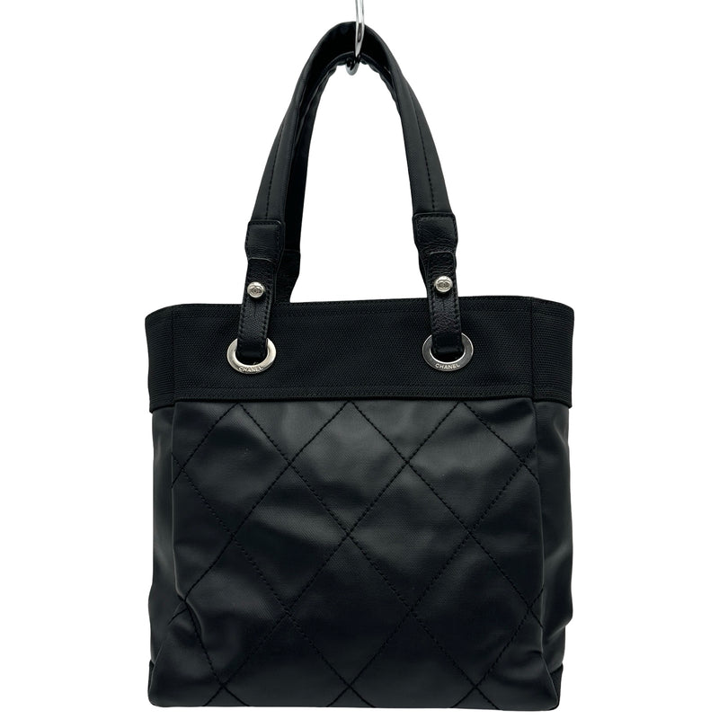 シャネル CHANEL パリビアリッツトートPM A34208 16番台 ブラック