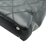 シャネル CHANEL パリビアリッツトートPM A34208 16番台 ブラック シルバー金具 コーティングキャンバス レディース トートバッグ