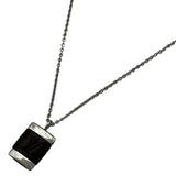 ルイ・ヴィトン LOUIS VUITTON パンダンティフ・ボワ シルバー/ブラウン メタル/ウッド アクセサリー
