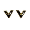 ルイ・ヴィトン LOUIS VUITTON ピアス・エッセンシャル V スキン ゴールド メタル アクセサリー