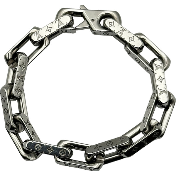 美品【ルイヴィトン】M00308 モノグラム チェーン ブレスレット M ルイ・ヴィトン LOUIS VUITTON ブレスレット・チェーン モノグラム M