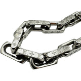 ルイ・ヴィトン LOUIS VUITTON ブレスレット・チェーン モノグラム M M00308 シルバー メタル アクセサリー メンズ