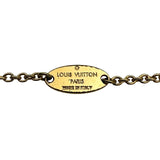 ルイ・ヴィトン LOUIS VUITTON ネックレス・エセンシャル V ゴールド メタル アクセサリー