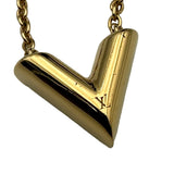 ルイ・ヴィトン LOUIS VUITTON ネックレス・エセンシャル V ゴールド メタル アクセサリー