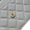 シャネル CHANEL マトラッセチェーンウォレット ホワイト キャビアスキン ゴールド金具 レディース ショルダーバッグ