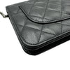 シャネル CHANEL マトラッセ チェーンウォレット AP0250 ブラック シルバー金具 キャビアスキン レディース ショルダーバッグ